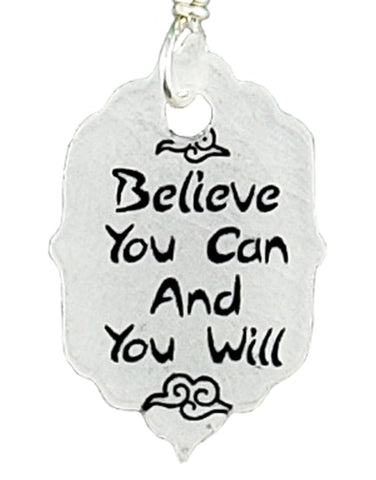 Believe You Can and You Will, Earrings