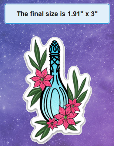 Potion Vial, Vinyl Sticker