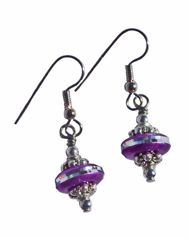 Purple Dazzle Earrings