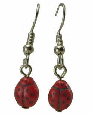 Ladybug Earrings, small