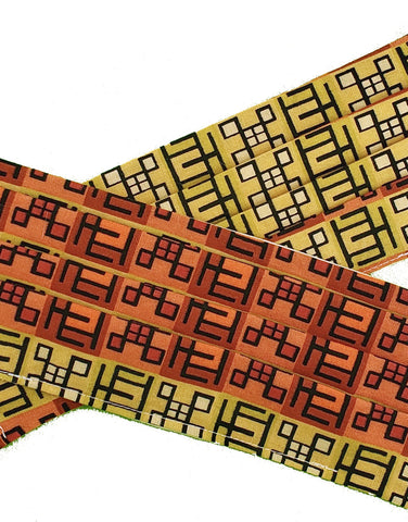 African Print 2-Layer Mask