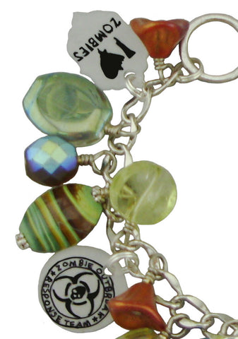Brains!   Zombie Funky Bracelet