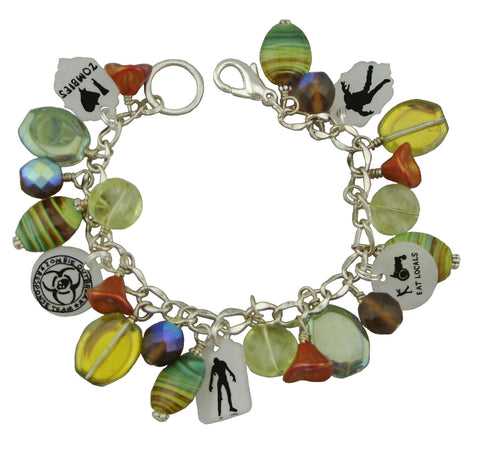 Brains!   Zombie Funky Bracelet