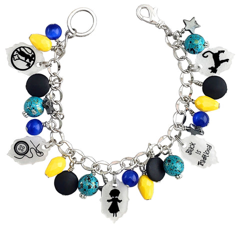 Coraline Inspired, Funky Bracelet