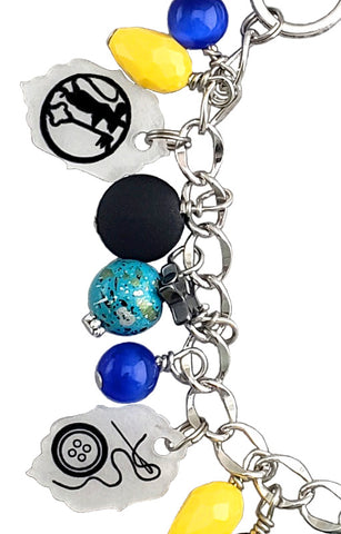 Coraline Inspired, Funky Bracelet