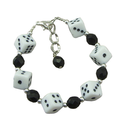Dice, Adjustable Bracelets