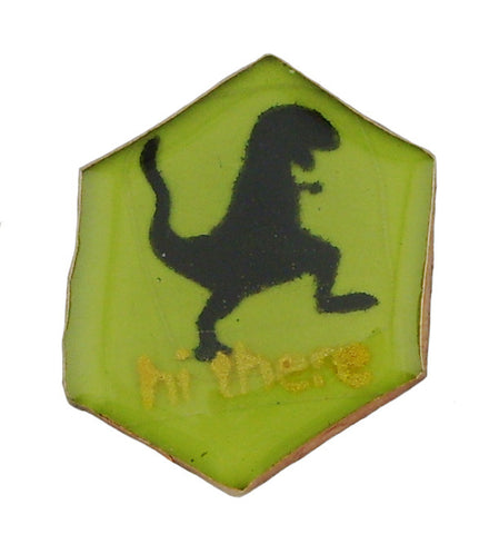 Hi There T-Rex, Button