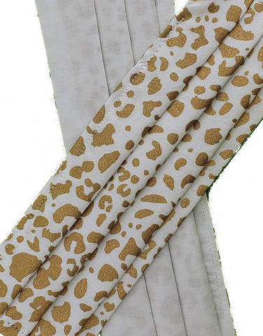 Gold Leopard Print 2-Layer Mask