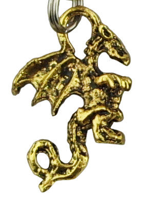 Metallic Dragon Earrings