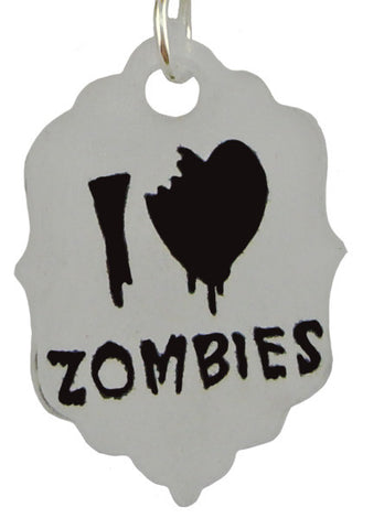 I Heart Zombies Earrings
