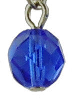 Small Sapphire Blue Earrings