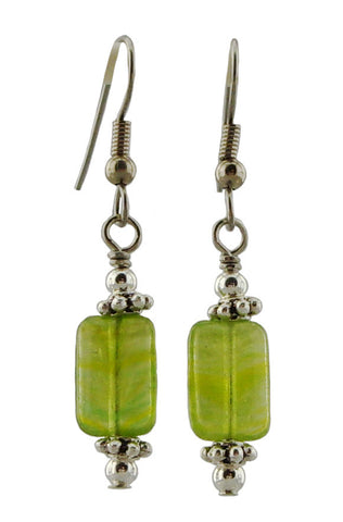 Spring Green Earrings