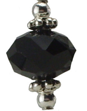 Black Sparkle Earrings