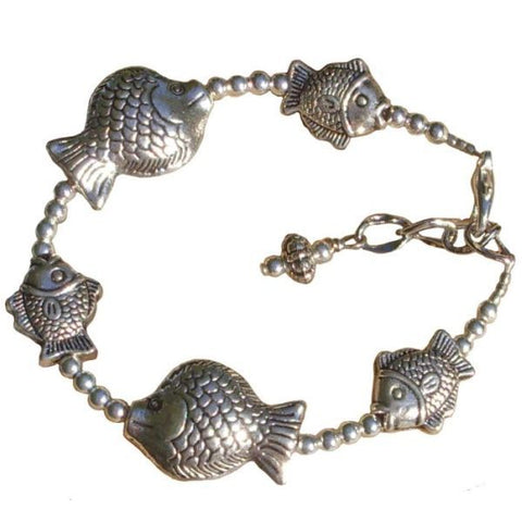 Metal Fish Adjustable Bracelet
