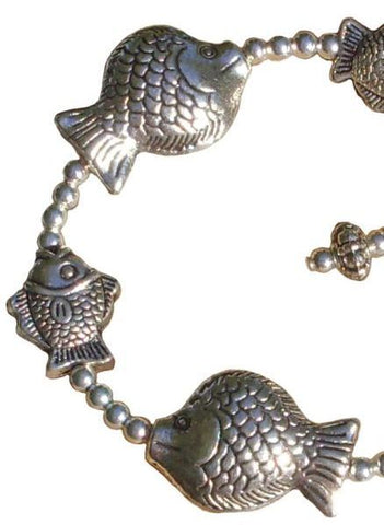 Metal Fish Adjustable Bracelet