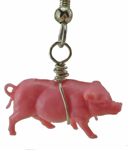 Small Pig Earrings